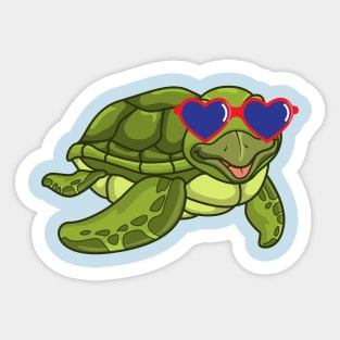 Cool Turtle Sticker